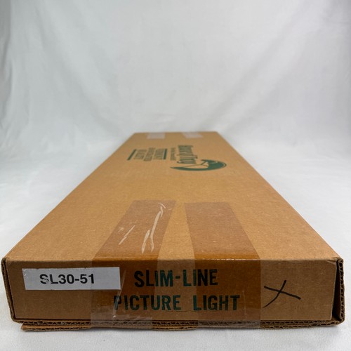 NEW OPEN BOX House of Troy SL30-51 Slim-Line Plug In Picture Light 30" - Picture 2 of 16