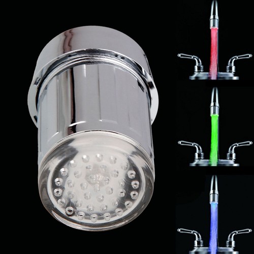 Filtro Rubinetto Rompigetto Universale Bagno Cucina RGB LED Sensore Temperatura - Foto 5 di 12