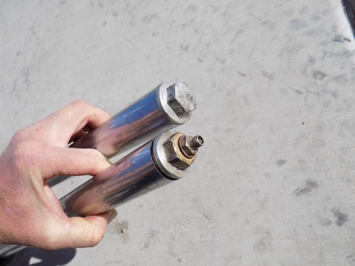 73-76 Suzuki TS250 73-75 TS400 Front Forks Left Right - Picture 3 of 9