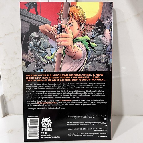Neu "Scouts Honor" Graphic Novel Aftershock Comics 2021 Postapokalyptisch Unikat - Bild 4 von 5