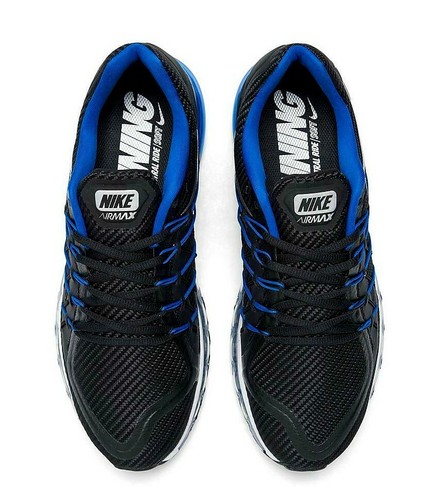 NIKE AIR MAX 2015 BLACK/GAME ROYAL/SILVER SIZE 11.5 NEW W/BOX RARE (DD9793-001) - Picture 6 of 11