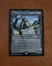 NM Showcase Graveyard Trespasser   Graveyard Glutton MID  #290 Midnight Hunt 