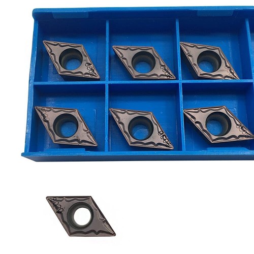 10PCS DCMT32.51/DCMT11T304 HMP Turning Carbide Inserts for Stainless steel Steel - Picture 2 of 5