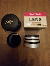 Vintage Kaligar Telephoto Lense Series VII K-172 . Screw Mount. Case Included.