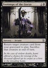 MTG Magic the Gathering Footsteps of the Goryo (68/170) Saviors of Kamigawa LP
