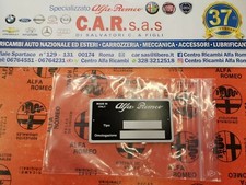 Targhetta Omologazione Alfa Romeo Giulia Gt BERTONE Spider in alluminio