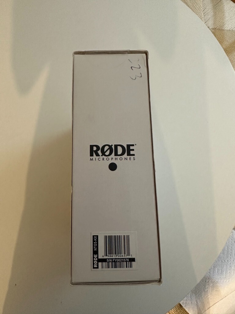 Rode NTG5 Shotgun Condenser Microphone Kit, Black (New Open Box