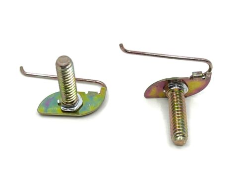 GM 7/16"-5/8" Body Fender Door Quarter Trim Moulding Molding Clips & Nuts (10) - Bild 6 von 8