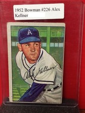 1952 Bowman Baseball Cards Each Sold Separately