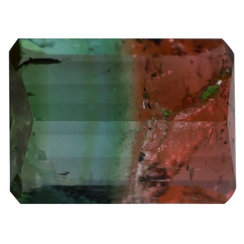 Turmalina sandía sin calefacción/sin tratar octágono 3,01 ct (10 x 7 mm) - Imagen 2 de 2