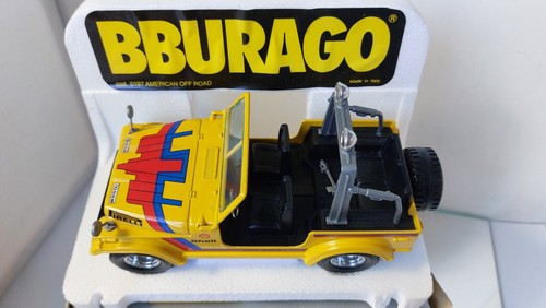 Bburago American Off Road Jeep 1:24 Burago in Box Mint - Picture 7 of 14