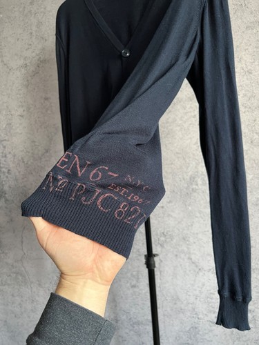 Cárdigan de punto de algodón azul vintage Polo Jeans Company Ralph Lauren para hombre talla L - Imagen 7 de 23