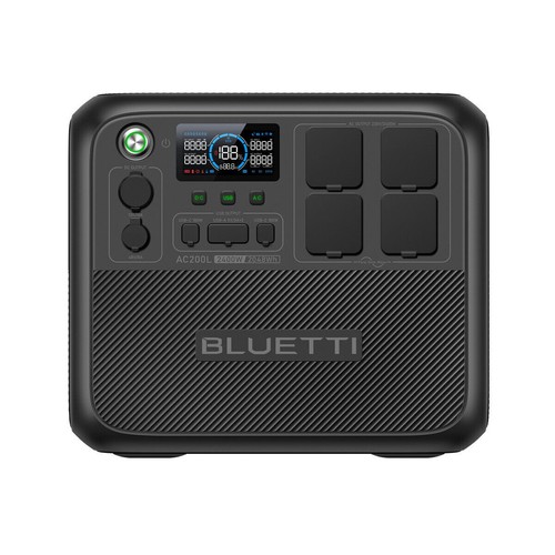BLUETTI AC200L 2048Wh 2400W Portable Power Station Solar Generator for Road Trip - Picture 7 of 10