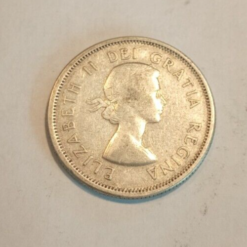 Pièce de 25 cent 1961 en argent - Photo 2/3