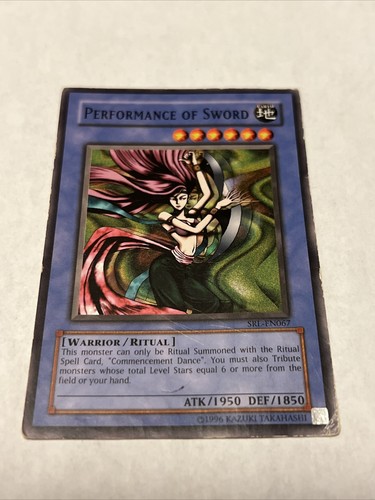 Yugioh Performance of Sword - SRL-EN067 - Common - Unlimited Edition MP/LP - Picture 1 of 4