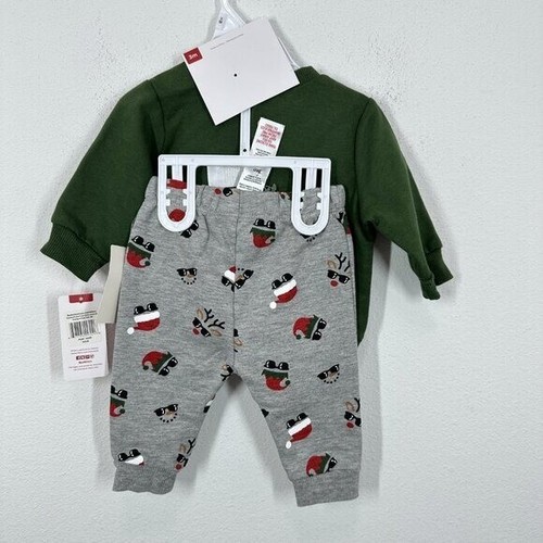 Petit Lem Squad Goals Vacaciones Navidad Infantil Bebé Conjunto de Sudor 3 Meses Set de Regalo - Imagen 2 de 6