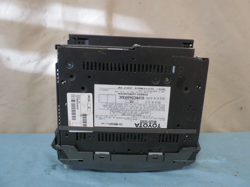 ✅ 06 07 08 Lexus is250 is350 AM FM SAT AUX Radio Reproductor de CD PIONERO 86120-53320 Foto 4 de 4