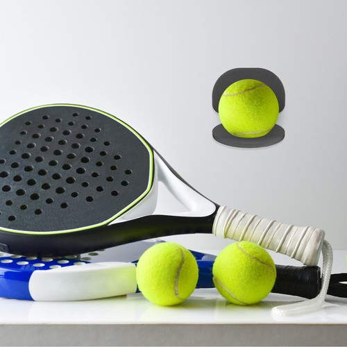 Espositore palline da golf 2 pezzi supporto baseball supporto basket parete - Foto 8 di 12