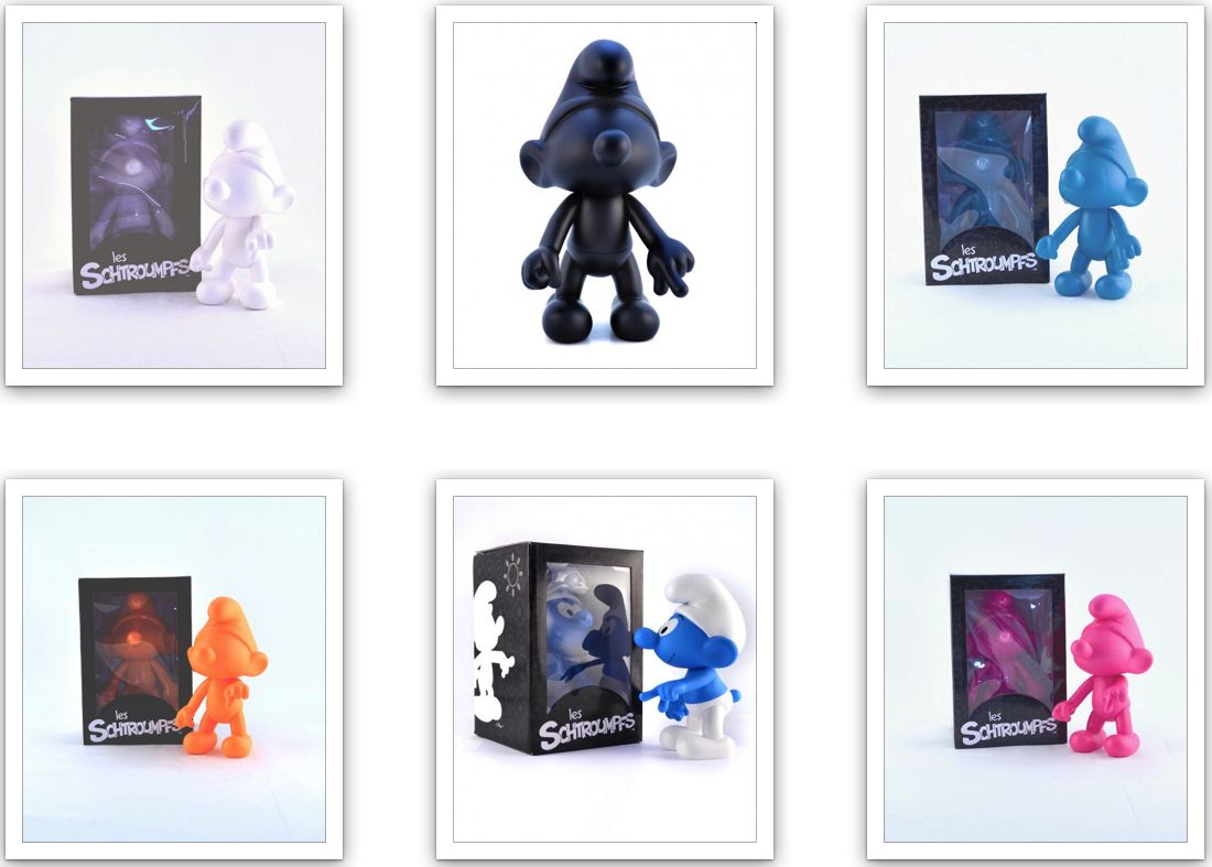 LEBLON DELIENNE ARTOYS ARTOYZ SCHTROUMPF PUFFI PUFFO SMURF SMURFS VARI FarbeI LEBLON DELIENNE ARTOYS ARTOYZ SCHTROUMPF PUFFI PUFFO SMURF SMURFS VARI FarbeI