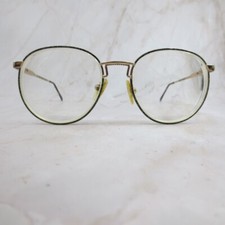 Berdel Sferoflex Prisco Eyeglasses Frame Women's Black Gold Full Rim Oval 53-17
