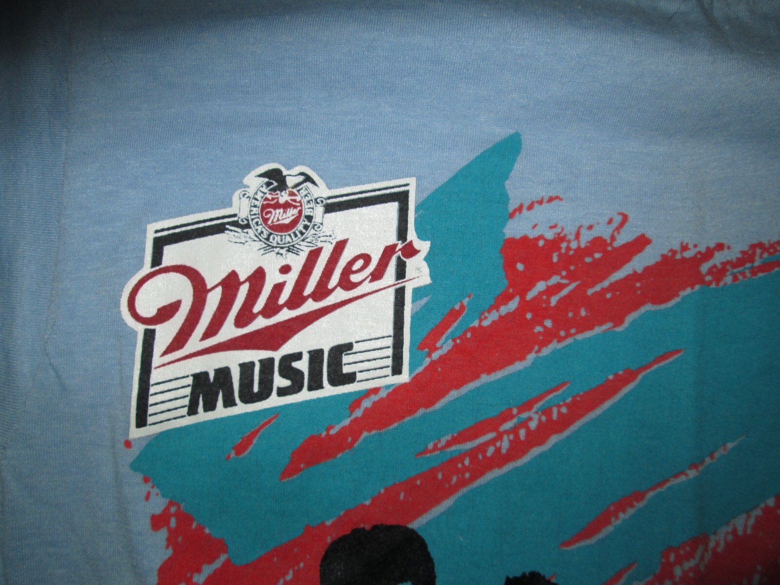 ORIGINAL Vtg 1980s 1986 The Dynatones MILLER MUSI… - image 2