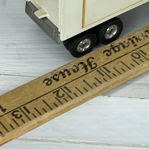 Vintage ERTL Frame’s Motor Freight Tractor Trailer Diecast Rubber Tires 11” RARE - Picture 17 of 17