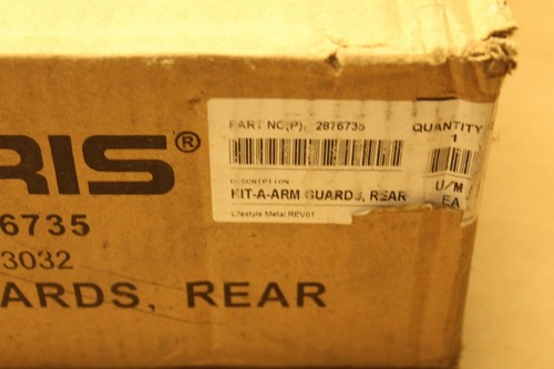 Polaris OEM Ranger RZR Rear A-Arm Guards Kit 2876735 - Imagen 4 de 4