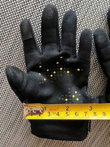 Head Kids Size M Black Touchscreen Gloves Youth M Medium - Picture 6 of 6