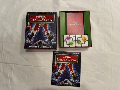 National Lampoon's Christmas Vacation Twinkling Lights Game Funko Games 2020 Bx6
