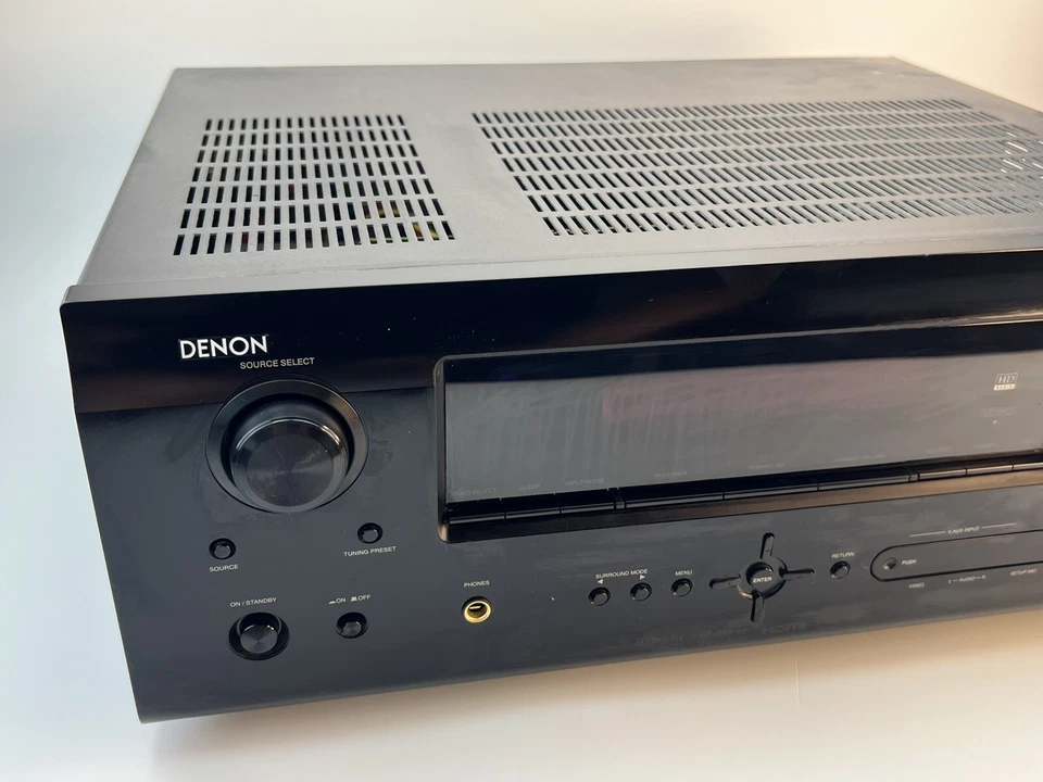 Denon AVR-590 - 5.1 Ch HDMI Home Theater Surround Receiver Stereo System - Image 3 of 4