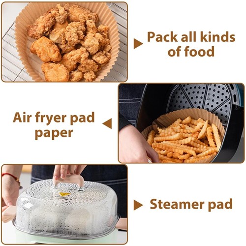 Air Fryer Disposable Paper Non-Stick Liner for Airfryer,Microwave Oven AU - Picture 6 of 16