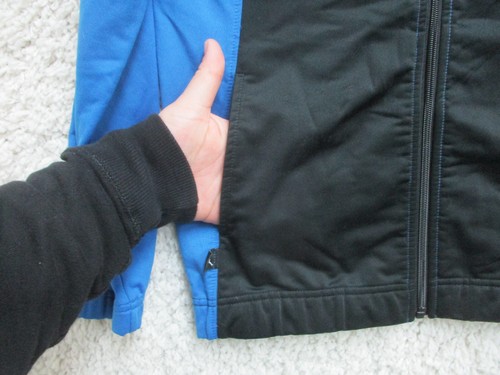 Nike Air Jordan Jacket Large Youth 12-13 Yrs Blue Full Zip Pockets Track Boys - Picture 4 of 13