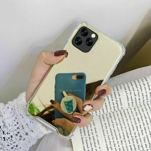 Mirror Case For iPhone 15 14 13 Pro Max 12 11 XR 8 7 Tough Shockproof Hard Cover - Picture 12 of 14