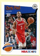 2019-20 Hoops Basketball Chris Paul Tribute card #288 OKC Thunder