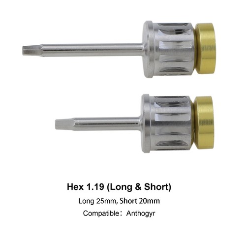 Implant Screwdriver Dental Ratchet Hand Driver Hex 1.2 3i Megagen Astra Zimmer - Picture 28 of 56