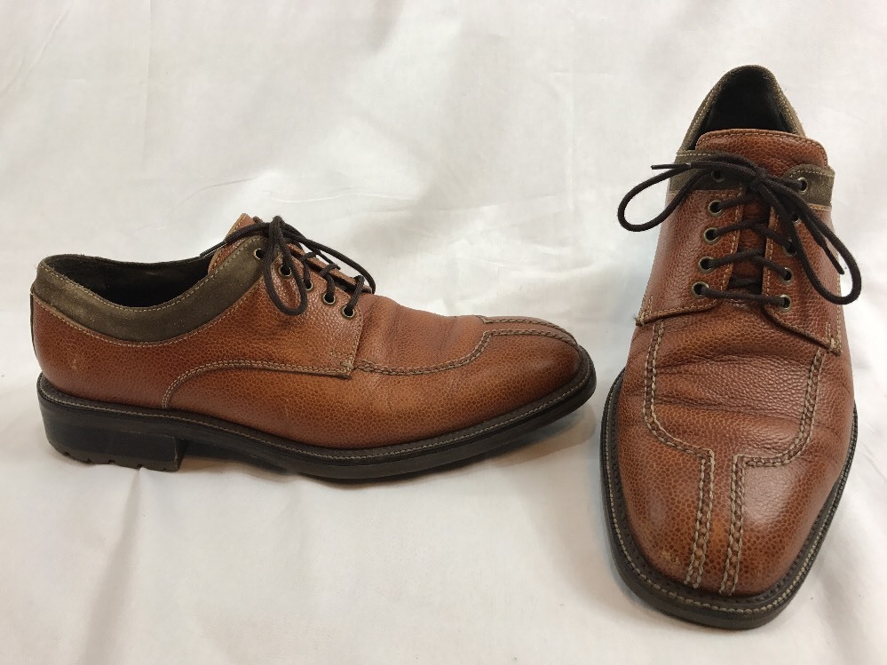 Cole Hann Hombre Marrón Cuero Oxford Zapatos botas welted M Cole Hann Hombre Marrón Cuero Oxford Zapatos botas welted M