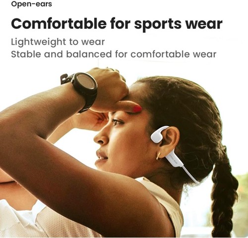 Open-Ear Stereo Bass Headset Over Ear, Bluetooth Wireless Bone Conduction - Photo 6 sur 6