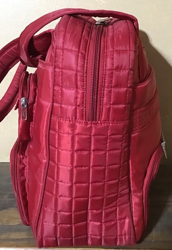 Lug Puddle Jumper gesteppte Tasche rot Reisetasche Übernachtung - Bild 3 von 13