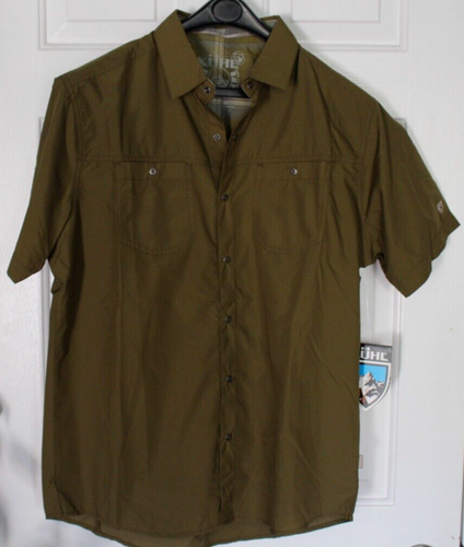 New Men's KUHL Seaweed Stealth SS Shirt Size M - BNWT