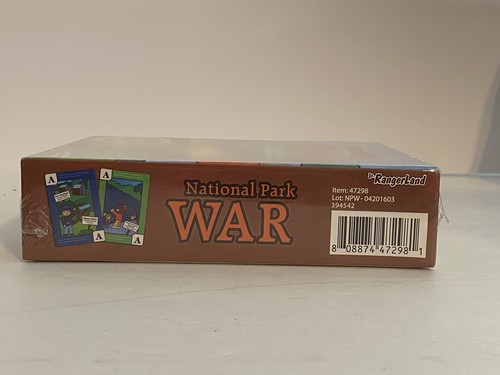 Juego de cartas de guerra del Parque Nacional Jr.Rangerland campos de batalla, parques militares y mor - Imagen 4 de 11