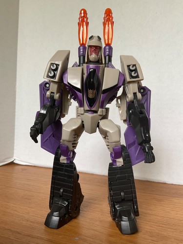 Transformers Animated BLITZWING Voyager Class 2008 USED Complete Triple Changer