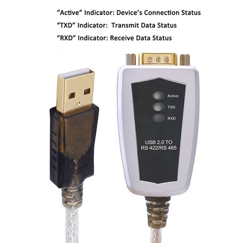 USB C to RS422 RS485 Serial Adapter with Chip FTDI Breakout Board Cable - Picture 6 of 8