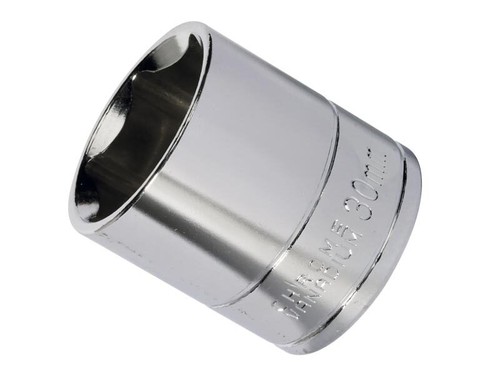 Sealey WallDrive Socket Tool 30mm 1/2" Square Drive Chrome Vanadium Steel S0664