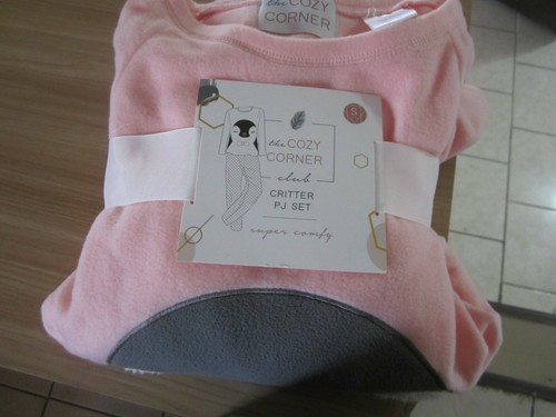 COZY CRITTERS GIRLS SUPERIOR SOFTNESS PINK 2 PIECE PAJAMA SET SIZE S(4-6) - Picture 1 of 4