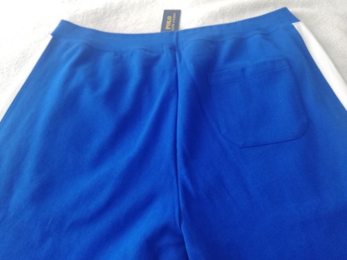 Polo Ralph Lauren Size 2XLT Blue / Orange Pony Logo Men's Sweatpants MSRP $148 - Picture 8 of 14