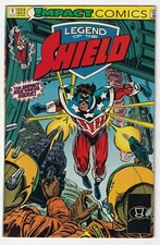 Legend Of The Shield #1 July 1991 Impact Comics DC