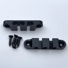 2×Aircraft Aluminum 3 String Bass String Retainer String Guide Fit Hipshot 3SRBK