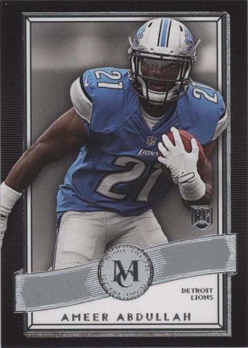 2015 Topps Museum Collection Ameer Abdullah #42 - 1 of 2