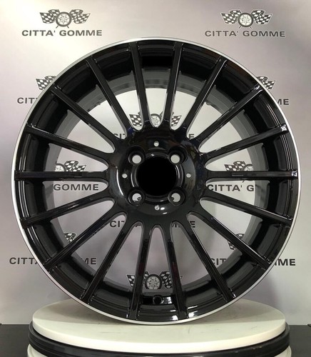 Lot De 4 Jantes Alliage MSW By OZ 17 Pouces Pour Fiat Punto Evo Abarth - 7J, ET37, PCD 4x100