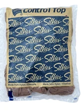 Silkies Control Top Pantyhose 70202/722 Medium Beige Medium Honey 2 Beige USA